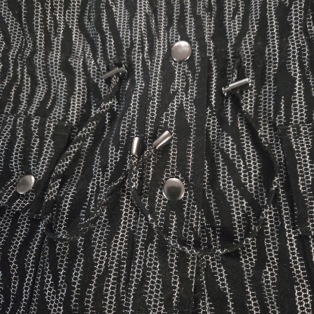 Ruby Rd. Black and Gray Utility Jacket - image 3